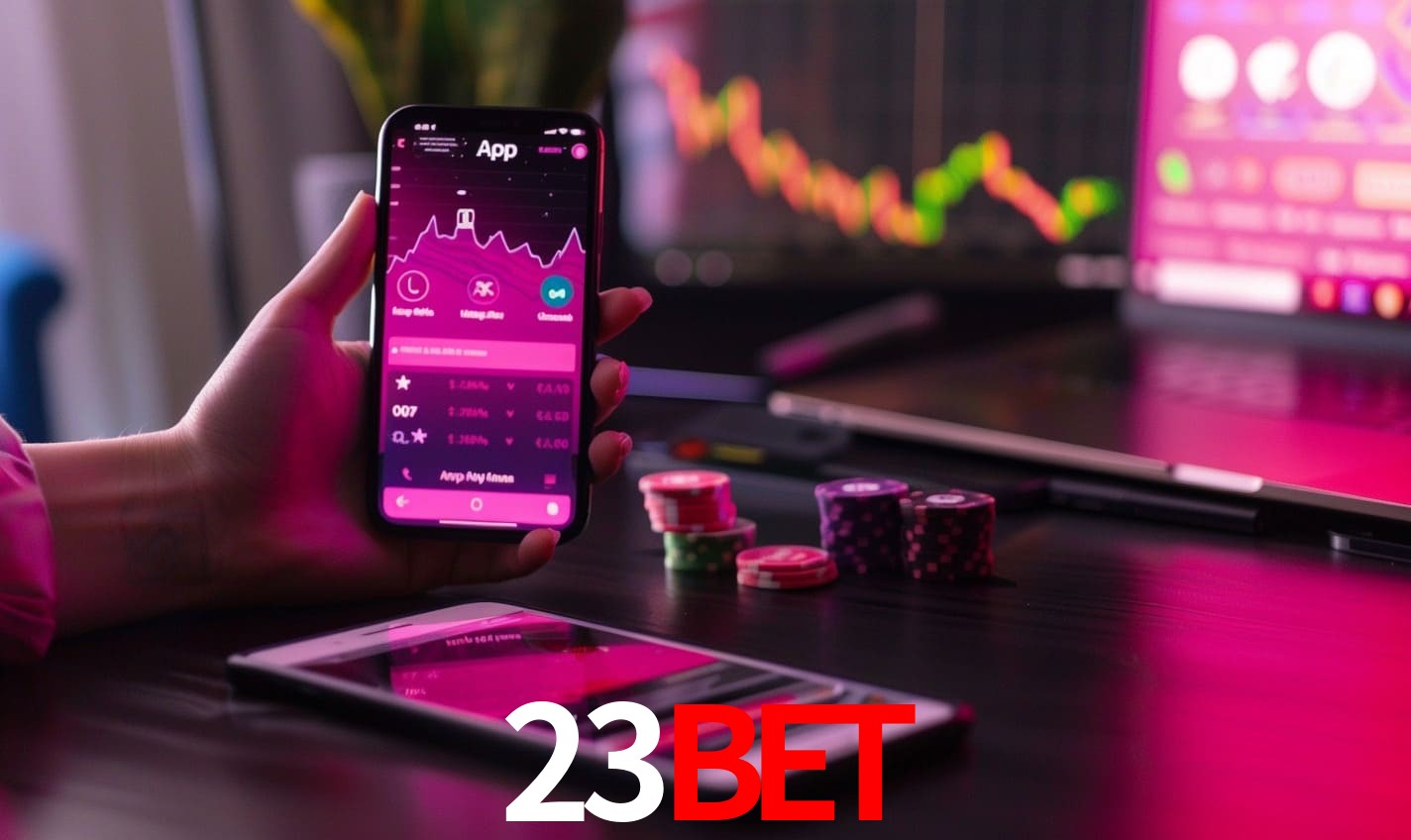 Comparação APP mobile vs versão web da 23bet